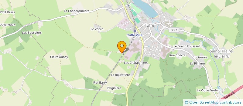 localisation de l'entreprise MONSIEUR SOFIANE PATOUX à TUFFE VAL DE LA CHERONNE