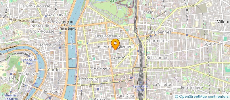 localisation de l'entreprise MONSIEUR SOFIANE PECHALAT-MEFTAH  LYON