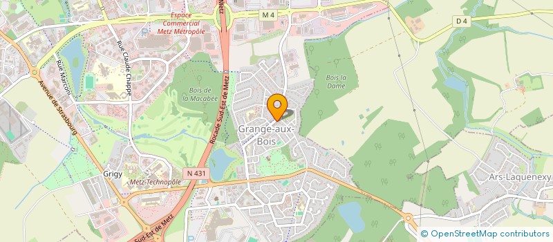 localisation de l'entreprise MONSIEUR SOFIANE PEPE  METZ