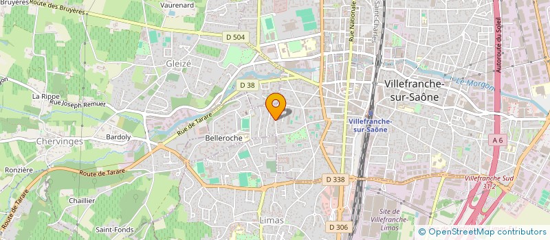 localisation de l'entreprise MONSIEUR SOFIANE RAFAI  VILLEFRANCHE-SUR-SAONE