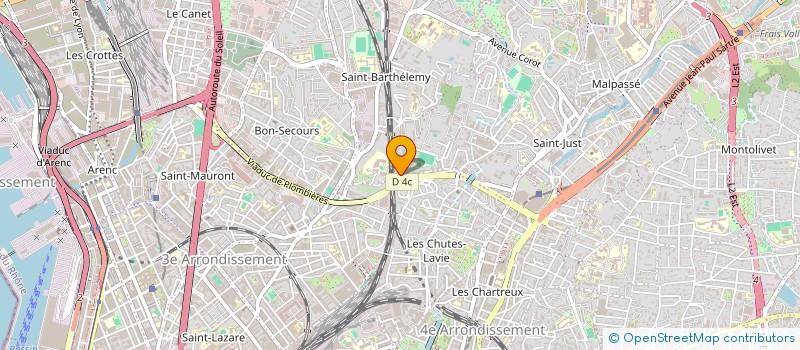 localisation de l'entreprise MONSIEUR SOFIANE RAFEI  MARSEILLE