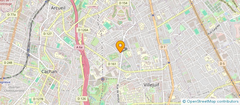 localisation de l'entreprise MONSIEUR SOFIANE RAHMANI  VILLEJUIF