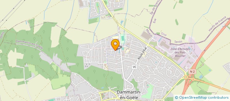 localisation de l'entreprise MONSIEUR SOFIANE RAHMI  DAMMARTIN-EN-GOELE