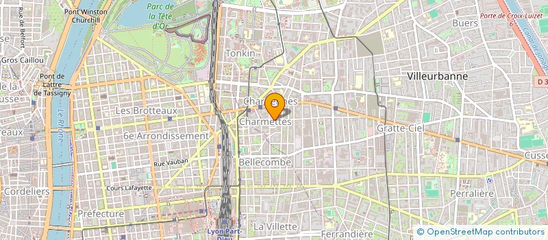 localisation de l'entreprise MONSIEUR SOFIANE REGANI  VILLEURBANNE