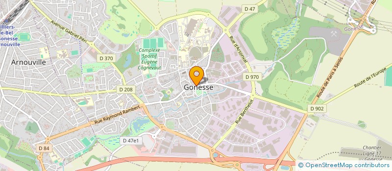 localisation de l'entreprise MONSIEUR SOFIANE RHIMI à GONESSE