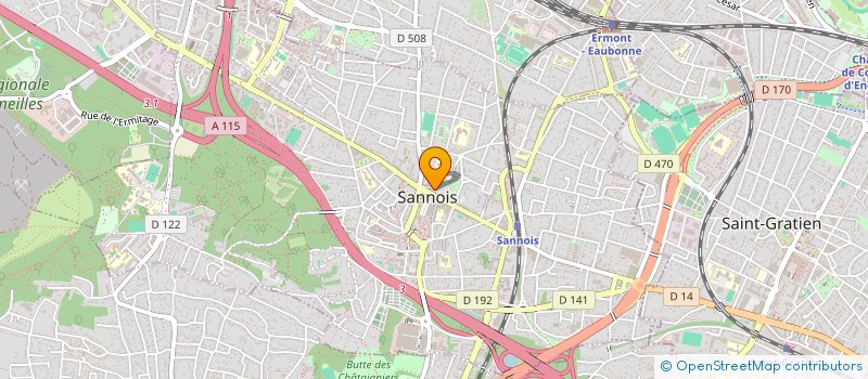 localisation de l'entreprise MONSIEUR SOFIANE ROUABAH  SANNOIS