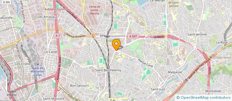localisation de l'entreprise MONSIEUR SOFIANE SABER à MARSEILLE