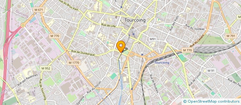 localisation de l'entreprise MONSIEUR SOFIANE SAIDI  TOURCOING