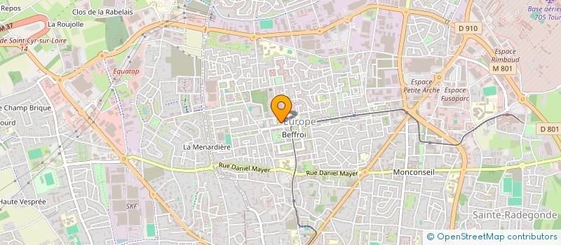 localisation de l'entreprise MONSIEUR SOFIANE SAKER  TOURS