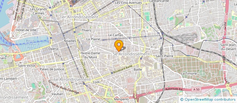 localisation de l'entreprise MONSIEUR SOFIANE SASTRE à MARSEILLE