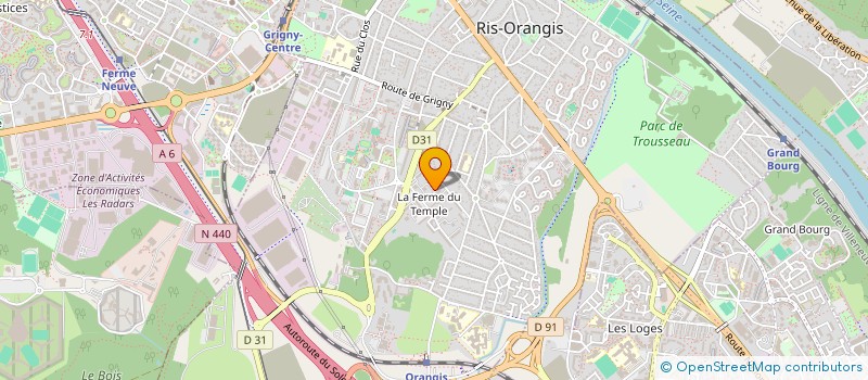 localisation de l'entreprise MONSIEUR SOFIANE SBA à RIS-ORANGIS