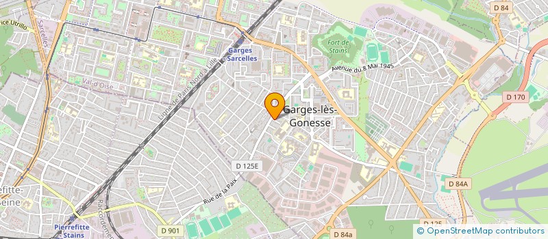 localisation de l'entreprise MONSIEUR SOFIANE SBIYBI  GARGES-LES-GONESSE