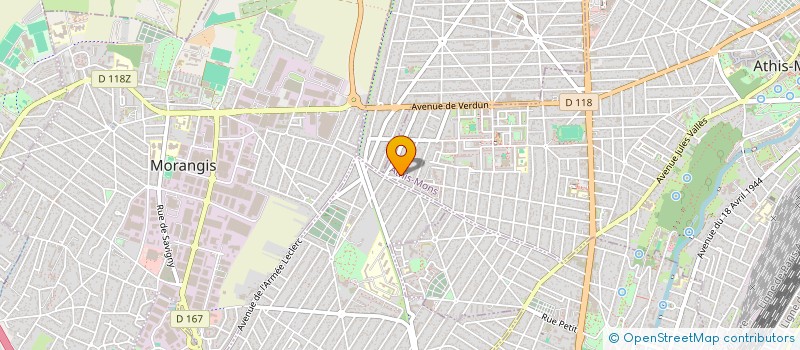 localisation de l'entreprise MONSIEUR SOFIANE SEHRINE à ATHIS-MONS