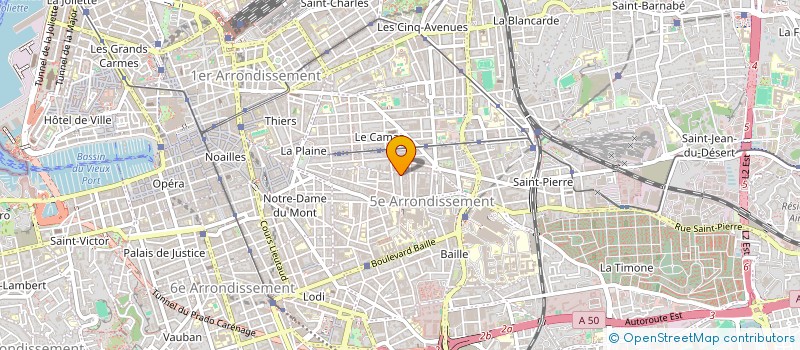 localisation de l'entreprise MONSIEUR SOFIANE SEMMAR à MARSEILLE