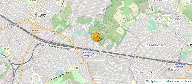 localisation de l'entreprise MONSIEUR SOFIANE SERGHINI à GAGNY