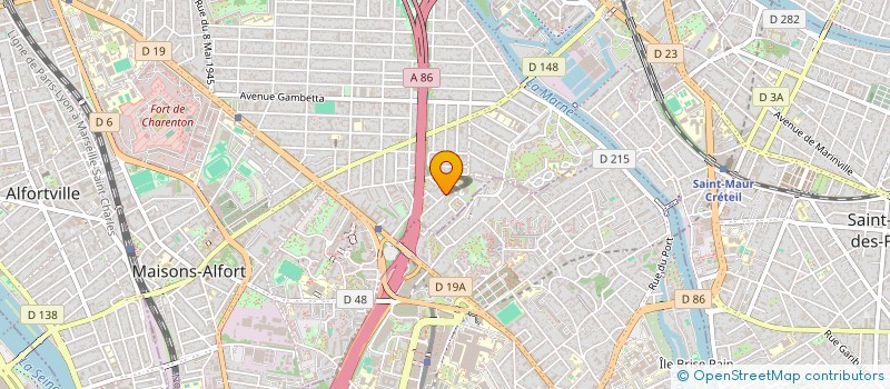 localisation de l'entreprise MONSIEUR SOFIANE SERISSER  MAISONS-ALFORT