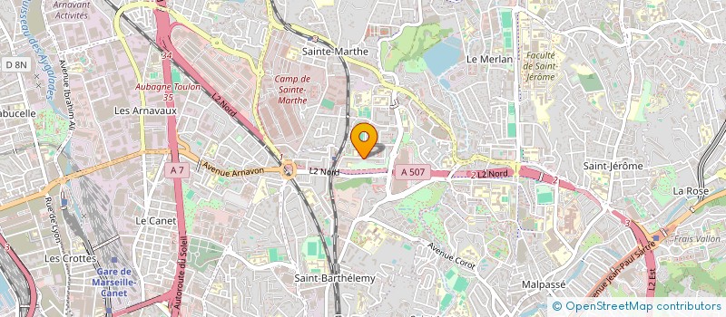 localisation de l'entreprise MONSIEUR SOFIANE SIDELARBI à MARSEILLE