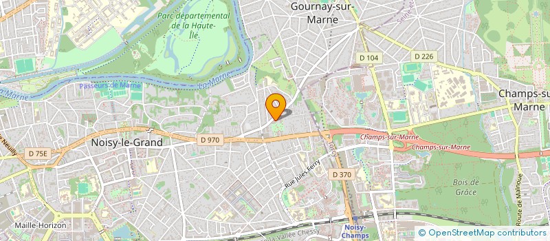 localisation de l'entreprise MONSIEUR SOFIANE SIFI  NOISY-LE-GRAND