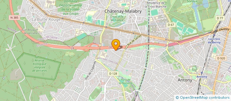 localisation de l'entreprise MONSIEUR SOFIANE SISSANI  CHATENAY-MALABRY