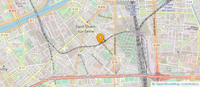 localisation de l'entreprise MONSIEUR SOFIANE SLIMANI à SAINT-OUEN-SUR-SEINE