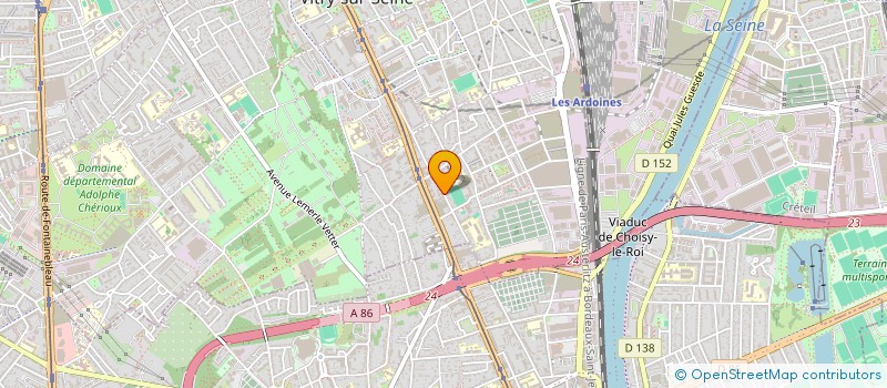 localisation de l'entreprise MONSIEUR SOFIANE SLIMEN  VITRY-SUR-SEINE