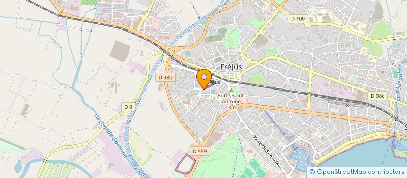 localisation de l'entreprise MONSIEUR SOFIANE SNOUSSI à FREJUS