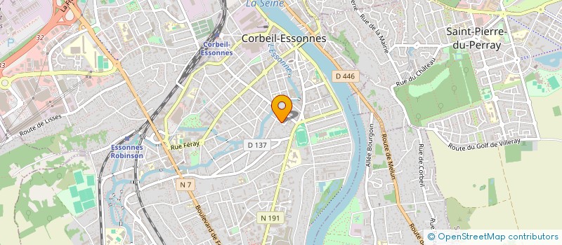 localisation de l'entreprise MONSIEUR SOFIANE TABET AOUL à CORBEIL-ESSONNES