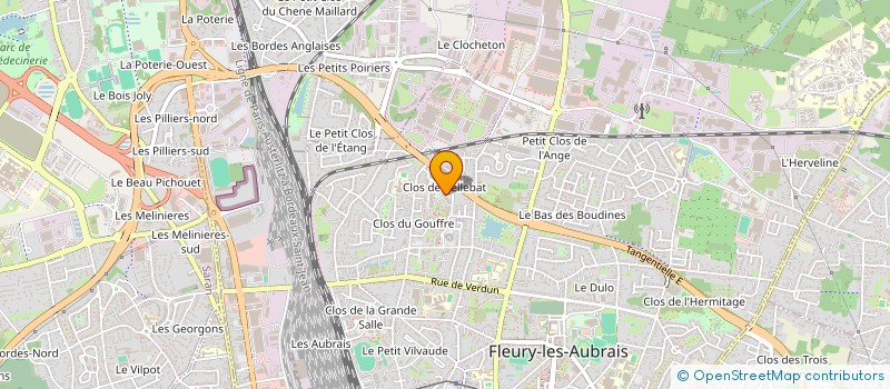 localisation de l'entreprise MONSIEUR SOFIANE TAZI  FLEURY-LES-AUBRAIS