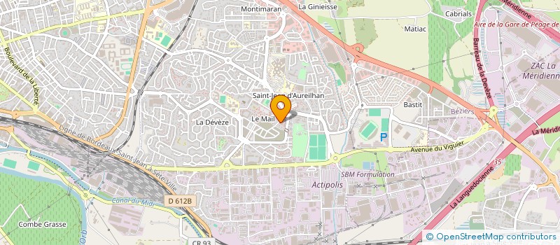 localisation de l'entreprise MONSIEUR SOFIANE TAZOUTA à BEZIERS