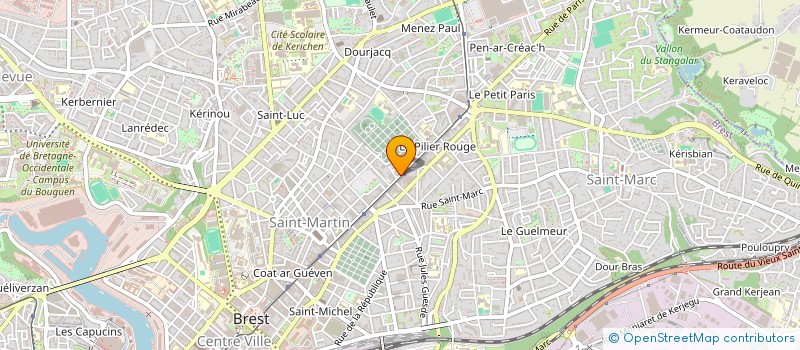 localisation de l'entreprise MONSIEUR SOFIANE TERAHA à BREST