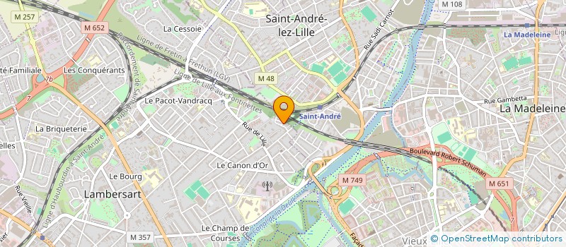 localisation de l'entreprise MONSIEUR SOFIANE THESSE à LAMBERSART