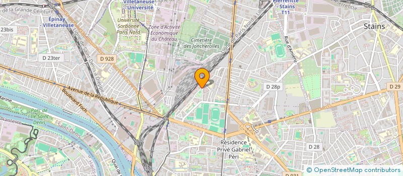 localisation de l'entreprise MONSIEUR SOFIANE TRARI  SAINT-DENIS