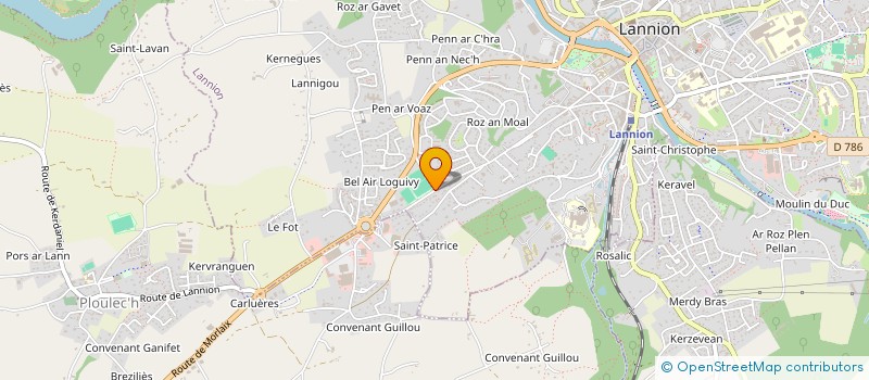 localisation de l'entreprise MONSIEUR SOFIANE TREMEL à LANNION