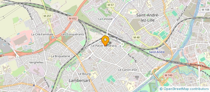 localisation de l'entreprise MONSIEUR SOFIANE UAHUD à LAMBERSART