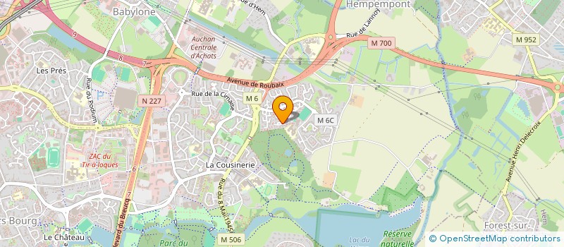 localisation de l'entreprise MONSIEUR SOFIANE VANKESEULQUE à VILLENEUVE-D'ASCQ