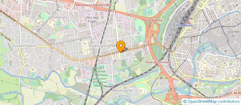 localisation de l'entreprise MONSIEUR SOFIANE VIGNERON à STRASBOURG