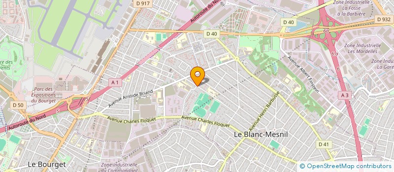 localisation de l'entreprise MONSIEUR SOFIANE YAHIAOUI à LE BLANC-MESNIL