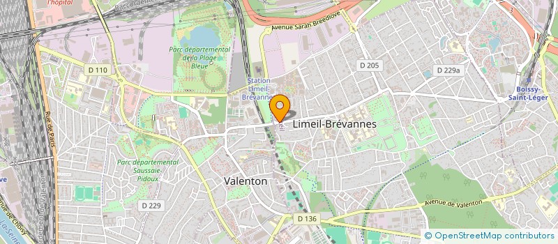 localisation de l'entreprise MONSIEUR SOFIANE YSSAAD à LIMEIL-BREVANNES