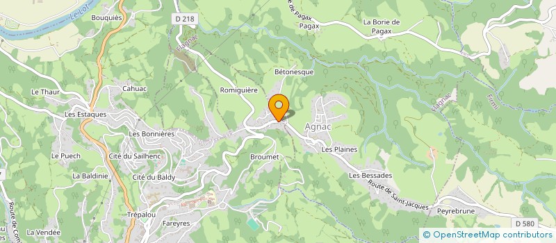 localisation de l'entreprise MONSIEUR SOFIANE ZAHAF  DECAZEVILLE