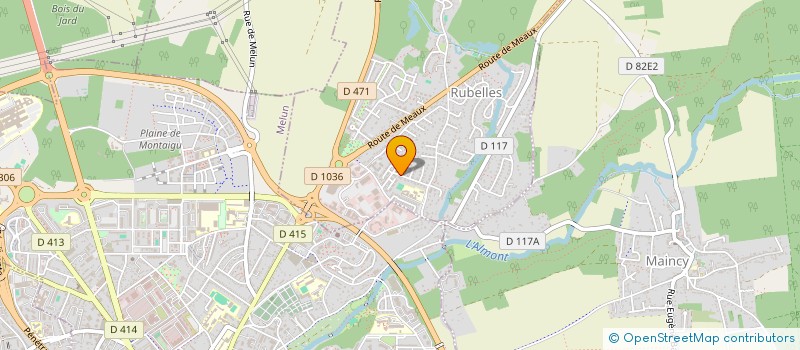 localisation de l'entreprise MONSIEUR SOFIANE ZEGHOUDI  RUBELLES