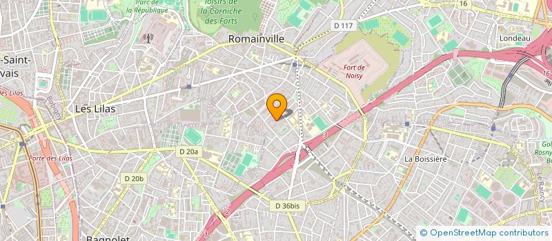 localisation de l'entreprise MONSIEUR SOFIANE ZEROUK à ROMAINVILLE