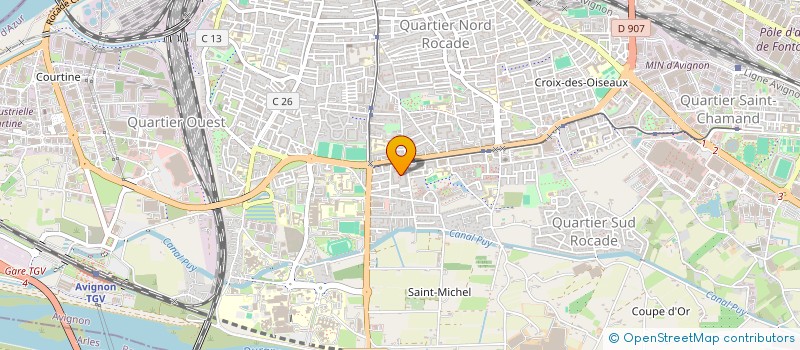 localisation de l'entreprise MONSIEUR SOFIANNE DJOUABI  AVIGNON