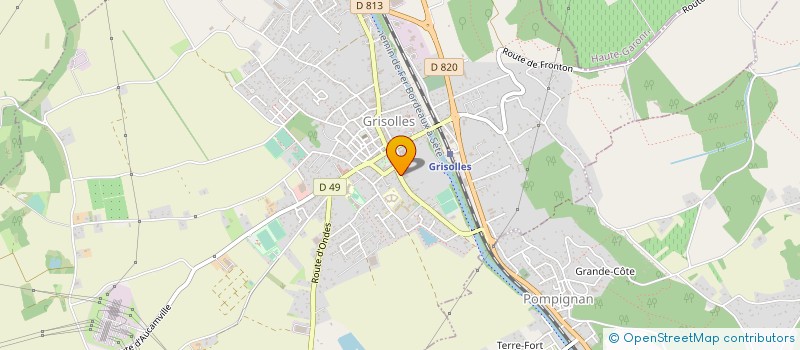 localisation de l'entreprise MONSIEUR SOFIEN BEDOUI  GRISOLLES