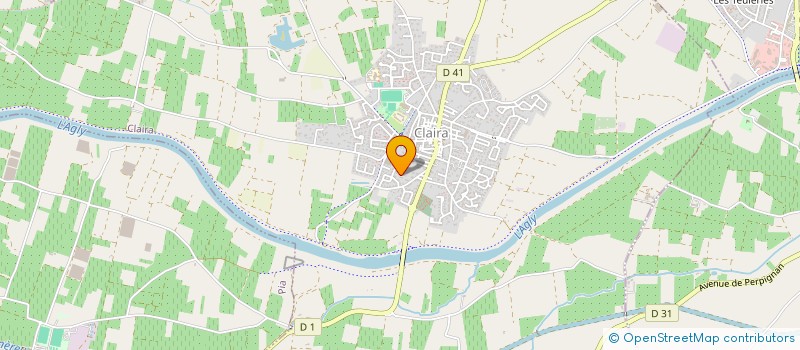 localisation de l'entreprise MONSIEUR SOFIEN BEKHIRA  CLAIRA