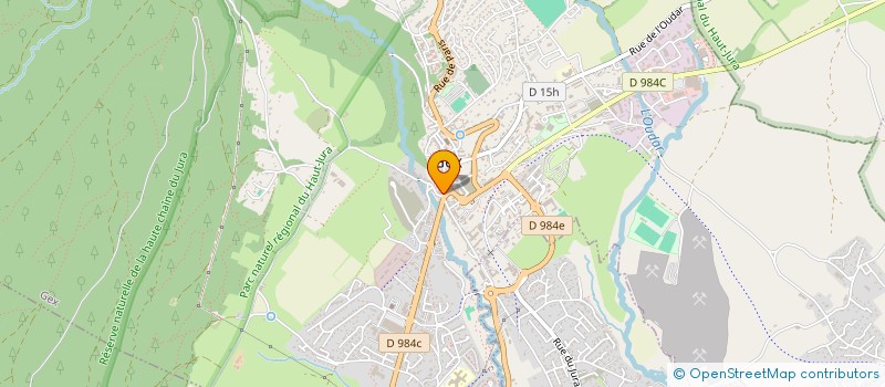 localisation de l'entreprise MONSIEUR SOFIEN BEN H'MIDAN  GEX