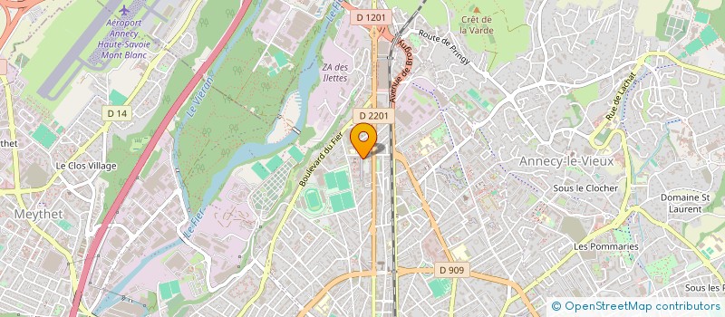 localisation de l'entreprise MONSIEUR SOFIEN BEN HAMED à ANNECY