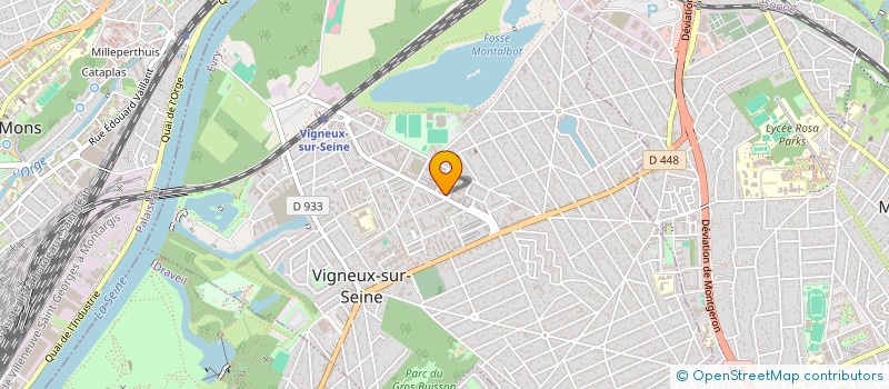localisation de l'entreprise MONSIEUR SOFIEN BESSOUYEH à VIGNEUX-SUR-SEINE
