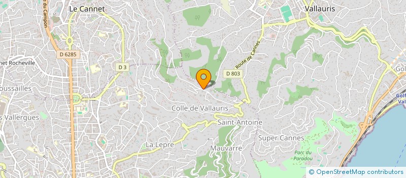 localisation de l'entreprise MONSIEUR SOFIEN BOUGHARA à CANNES