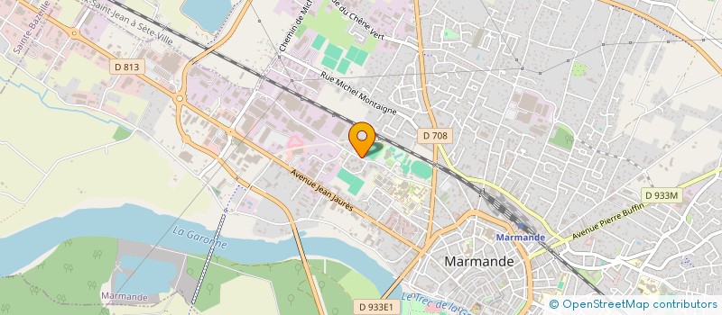 localisation de l'entreprise MONSIEUR SOFIEN EZZINE  MARMANDE