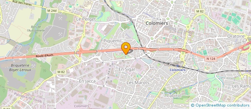 localisation de l'entreprise MONSIEUR SOFIEN GUETARNI à COLOMIERS